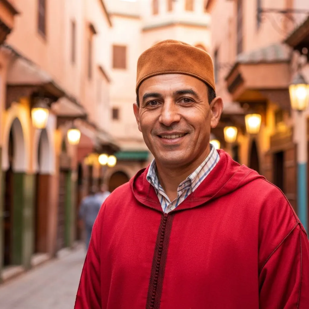 Moroccan travel expert helping travelers plan a tailor-made trip with local agency support