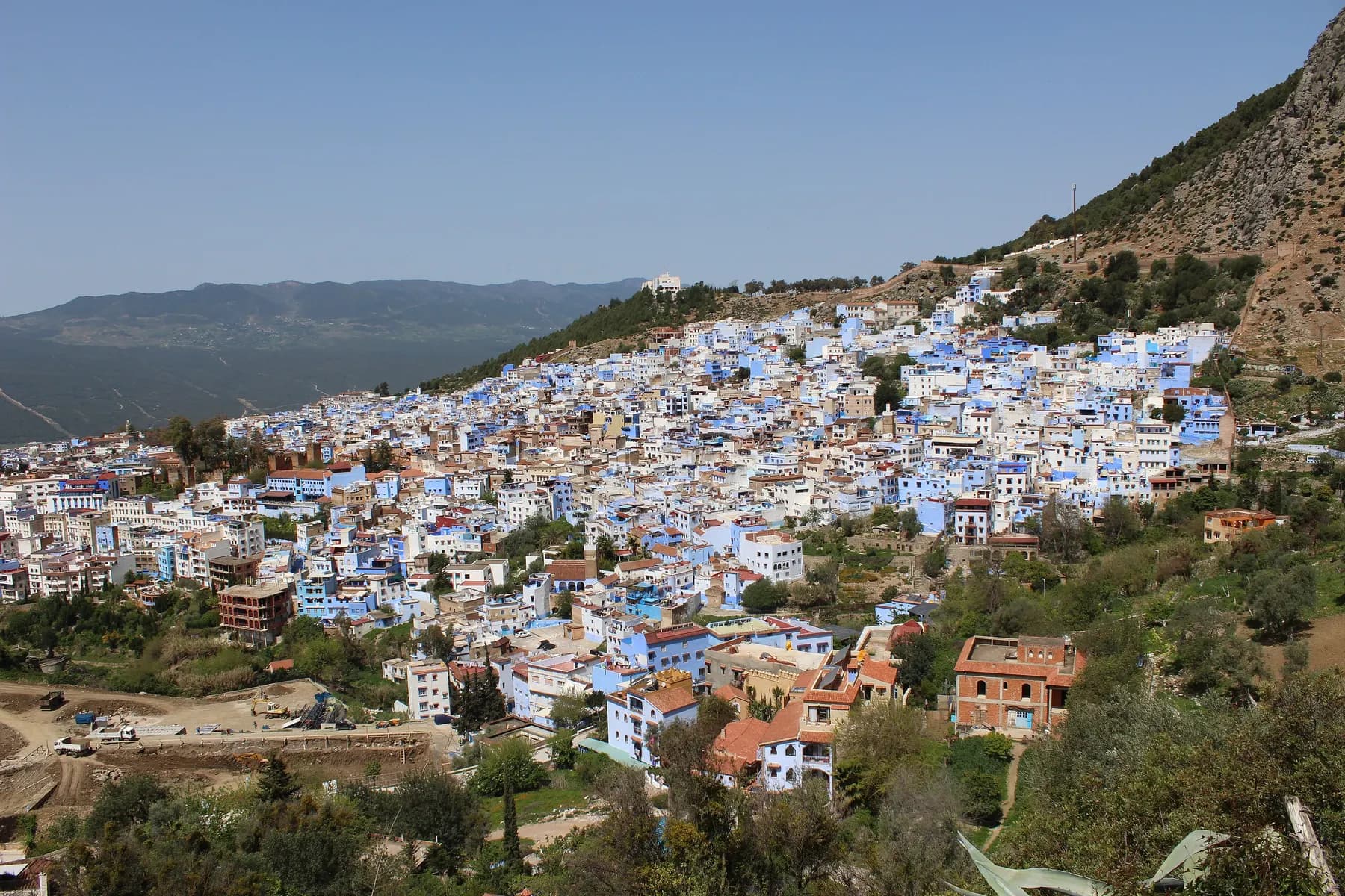 Hillside medina overlook